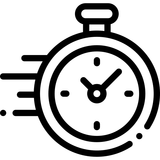 Symbol für schnelle und effiziente Dienstleistungen