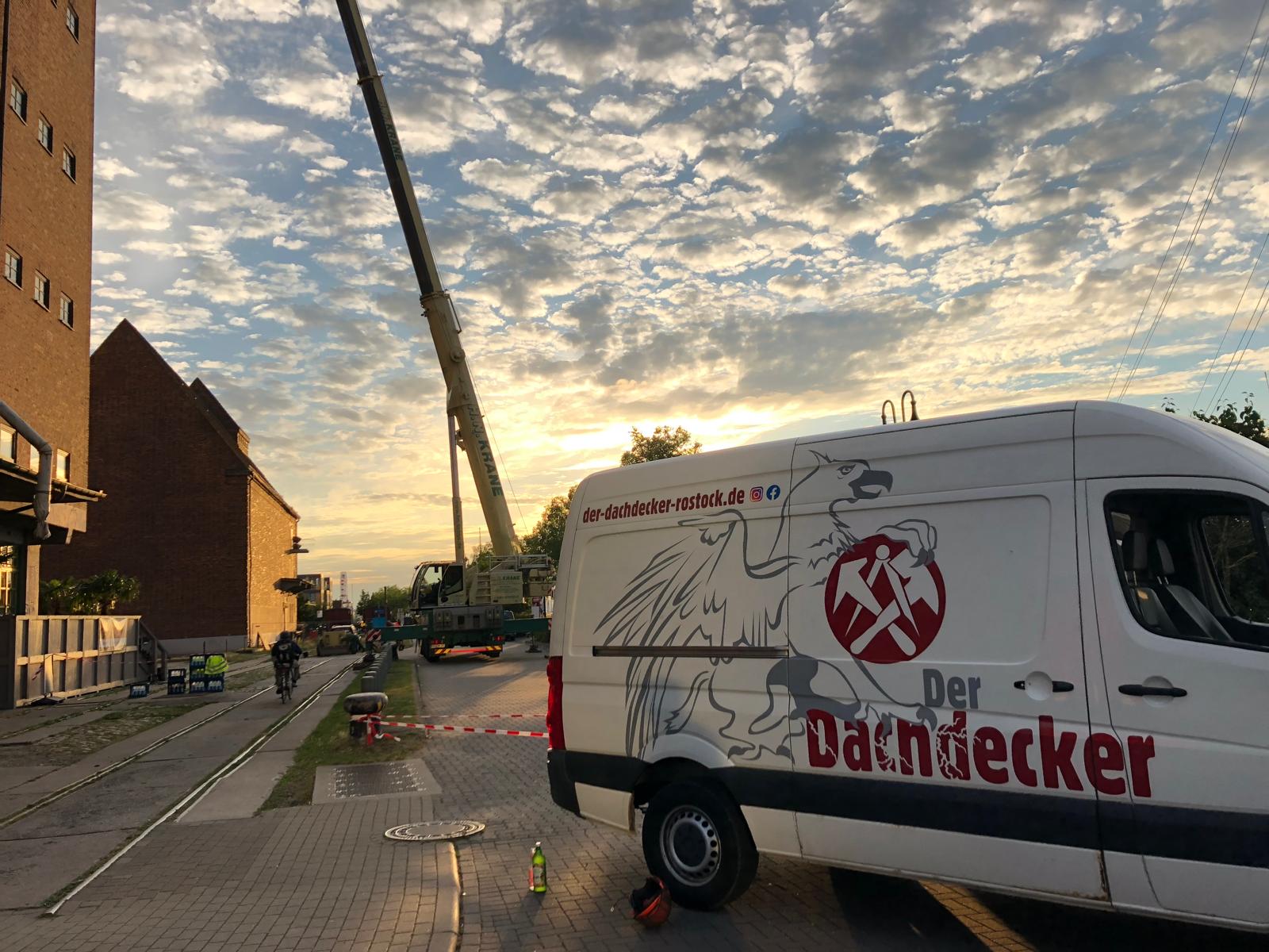 Mitarbeiter Dachdecker Rostock